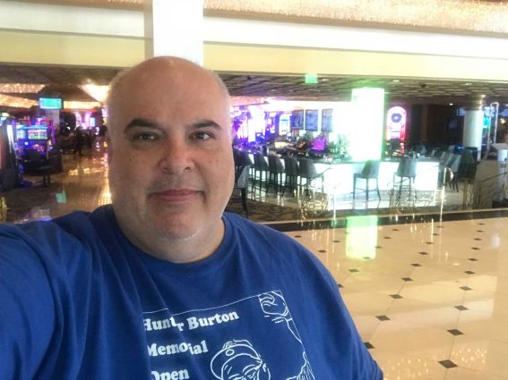 Jeff Zandi in 2018 HBMO shirt